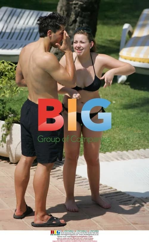 Charlotte Church and Gavin Henson on holiday