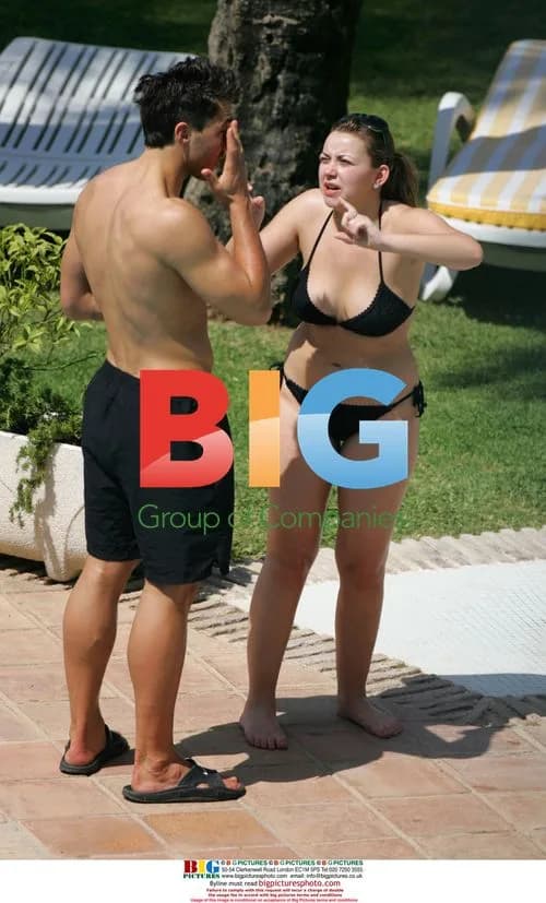 Charlotte Church and Gavin Henson on Spanish Holiday