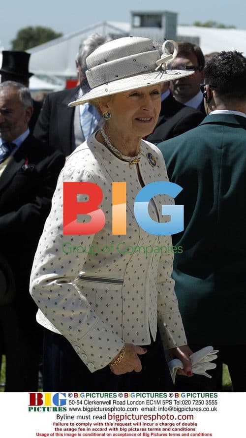 Princess Alexandra at The Vodafone Derby