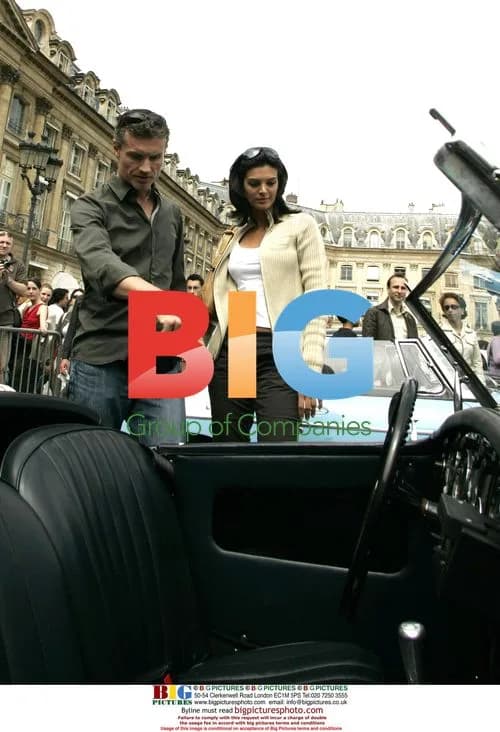 David Coulthard and Karen Minier at Rallye des Princesses