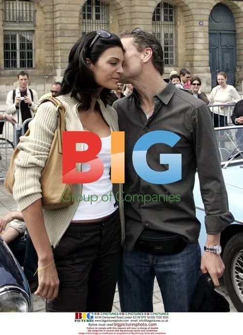 David Coulthard and Karen Minier at Rallye des Princesses