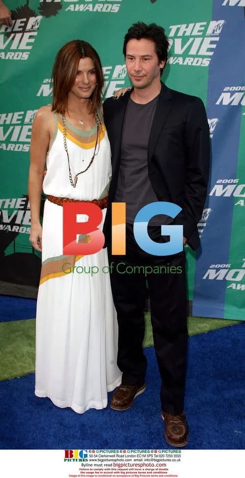 Sandra Bullock & Keanu Reeves at 2006 MTV Movie Awards