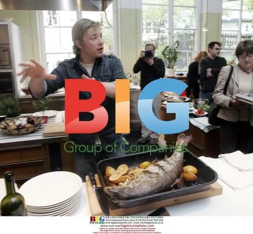 Jamie Oliver Promotes New Book in Stockholm
