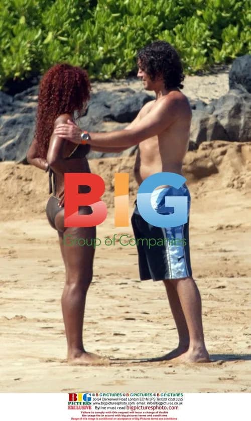 Mel B Celebrates 31st Birthday on Beach