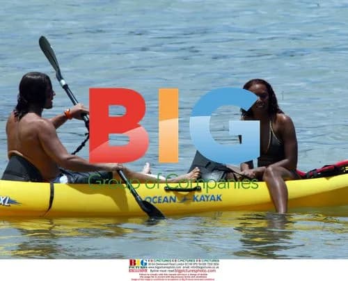Mel B Celebrates 31st Birthday on Beach