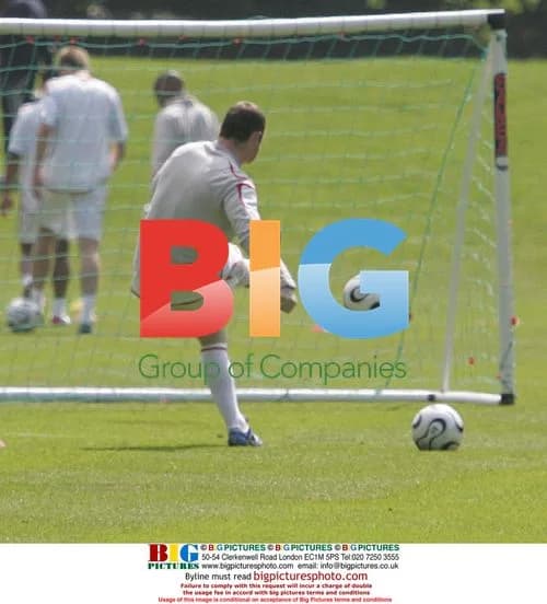 Wayne Rooney at England Training