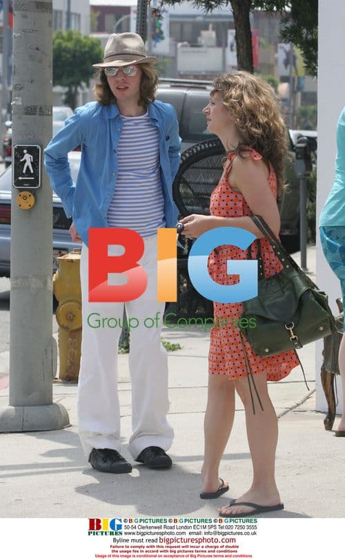 Beck and Marissa Ribisi shop at antique store