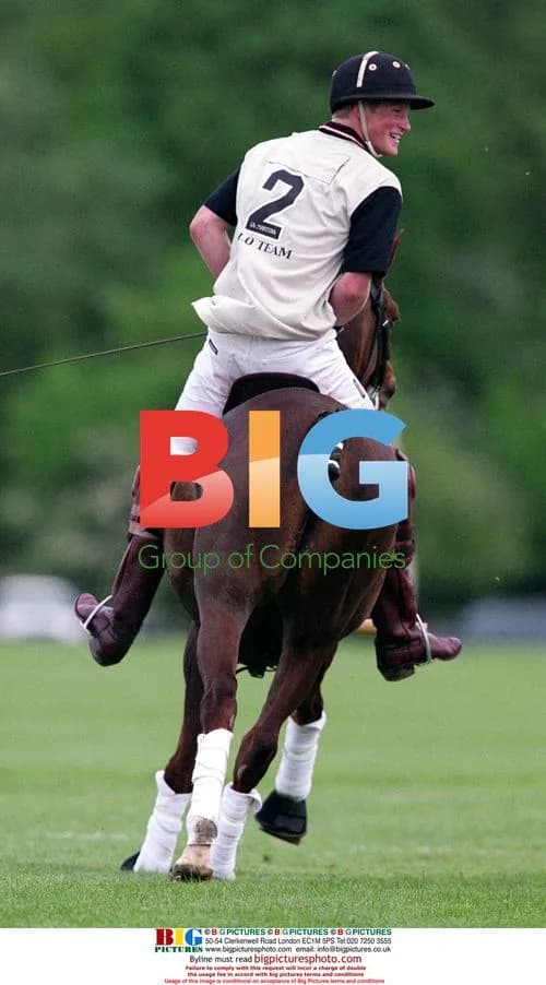 HRH Prince Harry at Polo Cup