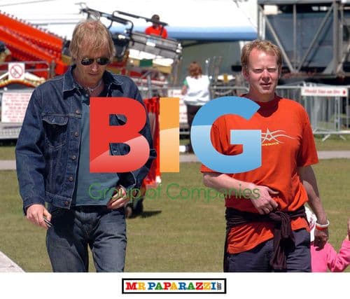 Rhys Ifans Enjoys Day Out in Wales