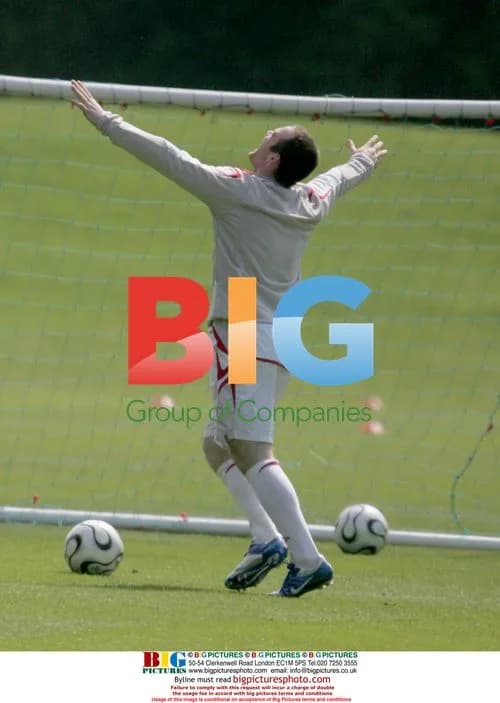 Wayne Rooney at England Training