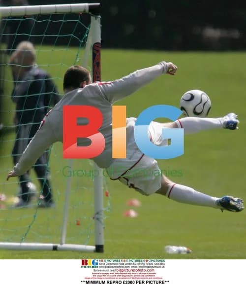 Wayne Rooney at England training session