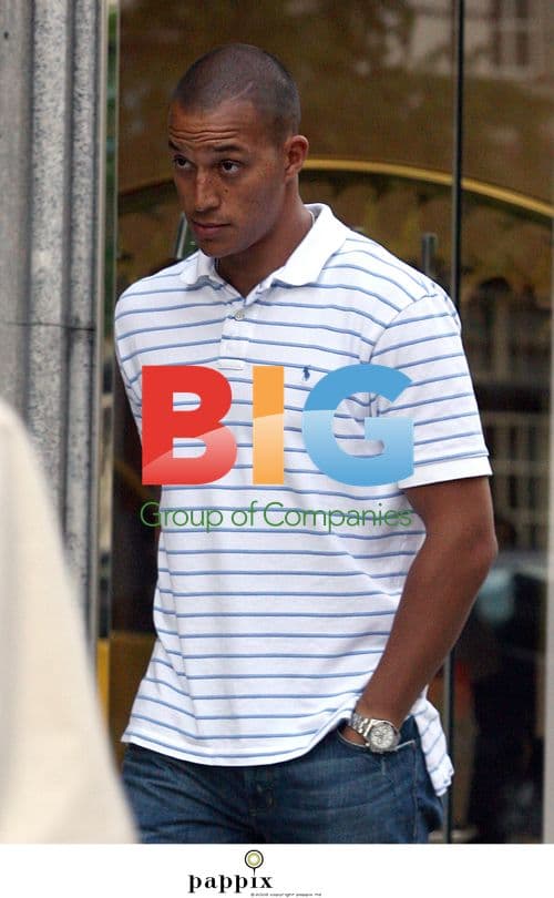 Bobby Zamora out shopping in London