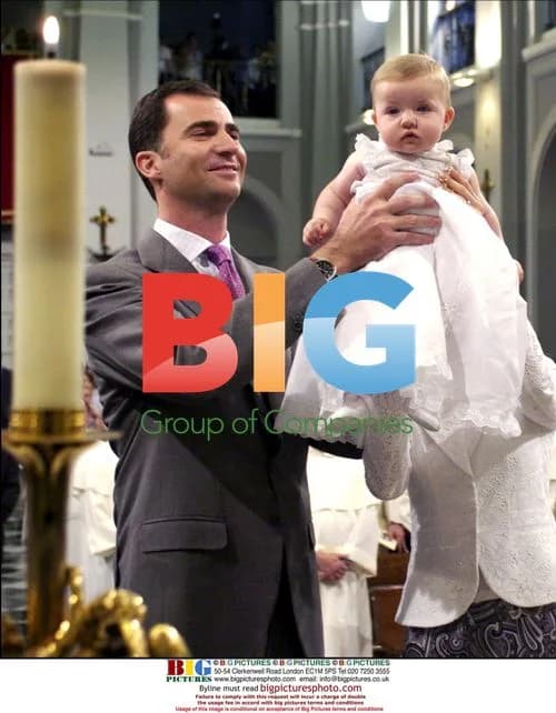 Prince Felipe and Princess Letizia with Daughter Leonor