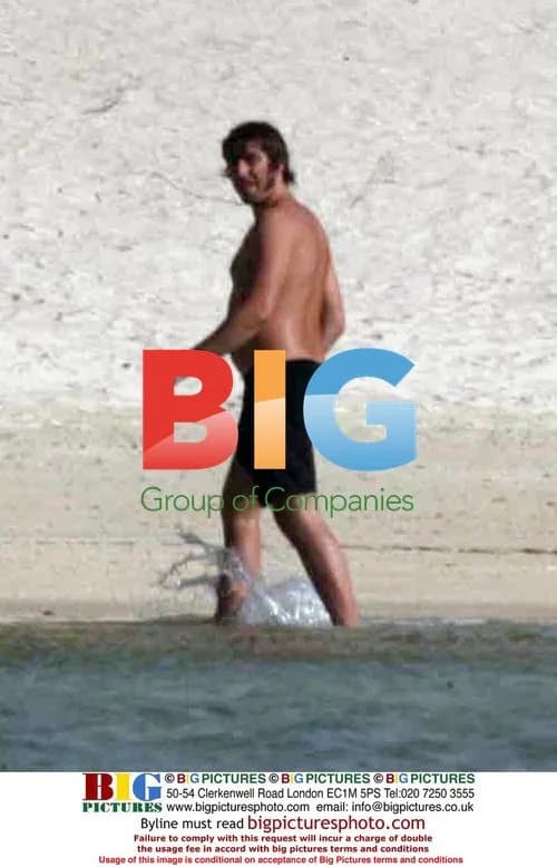 Liam Gallagher on Caribbean Beach Holiday
