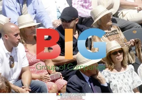 Leonardo DiCaprio with Family at French Open