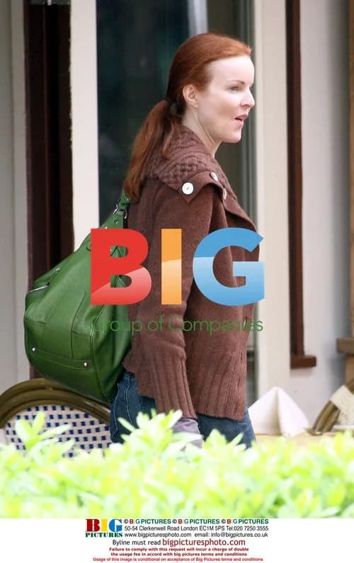 Marcia Cross Shopping in Malibu