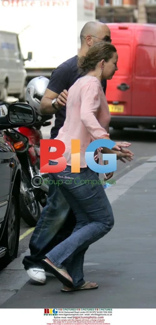 Charlotte Church leaves hotel in Soho