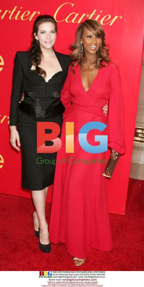 Liv Tyler and Iman at Cartier Party