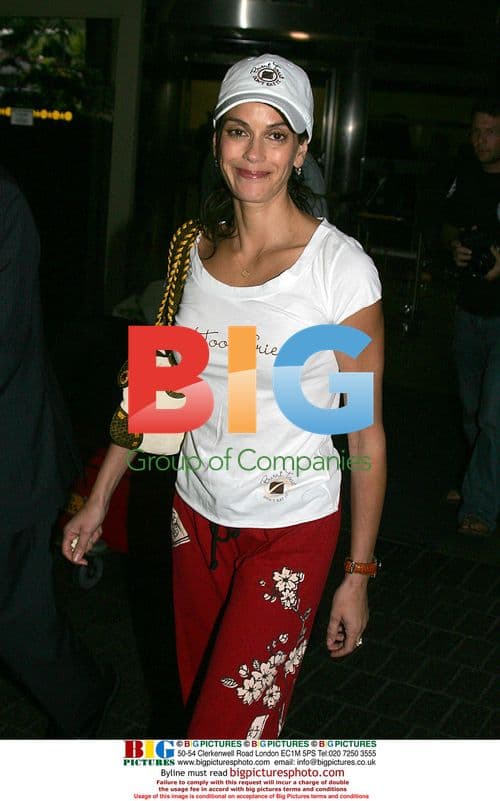 Terry Hatcher Arrives at LAX