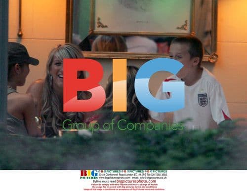 Victoria Beckham Celebrates England World Cup Win