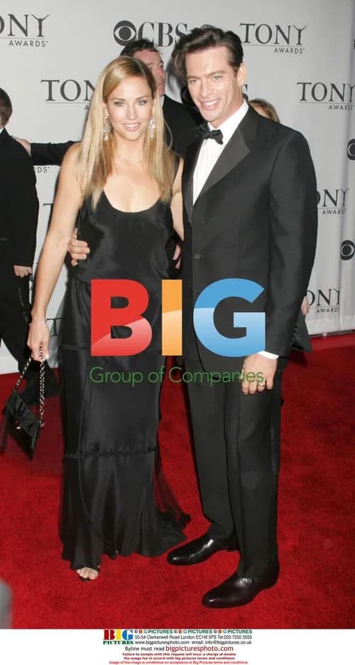 Harry Connick Jr and Jill Goodacre at Tony Awards