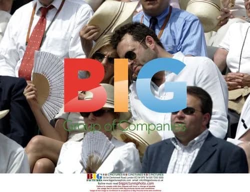 Jennifer Aniston and Vince Vaughn at French Open