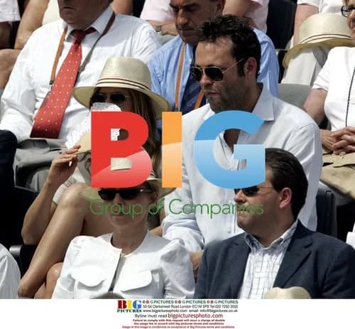 Jennifer Aniston and Vince Vaughn at French Open
