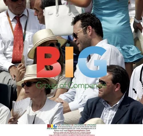 Jennifer Aniston and Vince Vaughn at French Open