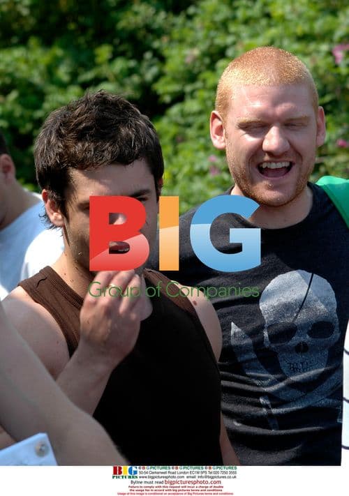 Emmerdale Cast in Charity Football Match