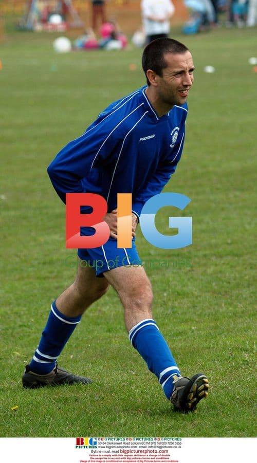 Emmerdale Cast Plays Charity Football Match