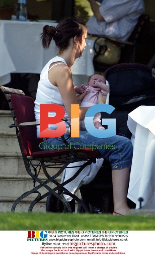England Wives and Children Relaxing in Baden-Baden