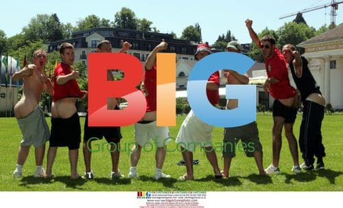 George Bamby moons England footballers