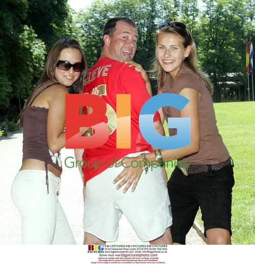 George Bamby at World Cup 2006 party