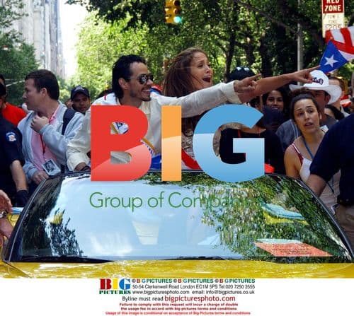 Marc Anthony, Jennifer Lopez Lead Puerto Rican Day Parade