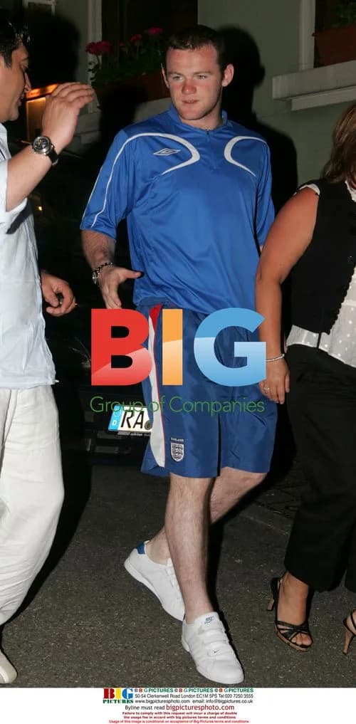Wayne Rooney and Coleen Mcloughlin's night out