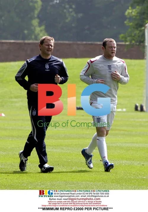 Wayne Rooney England Training Session