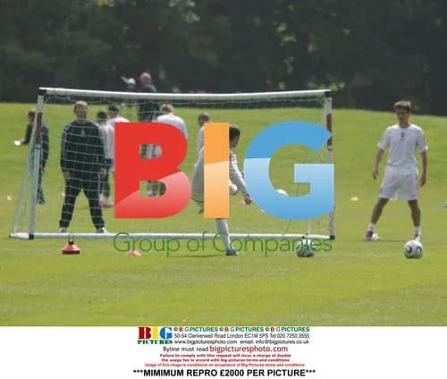 Wayne Rooney Training with England Squad