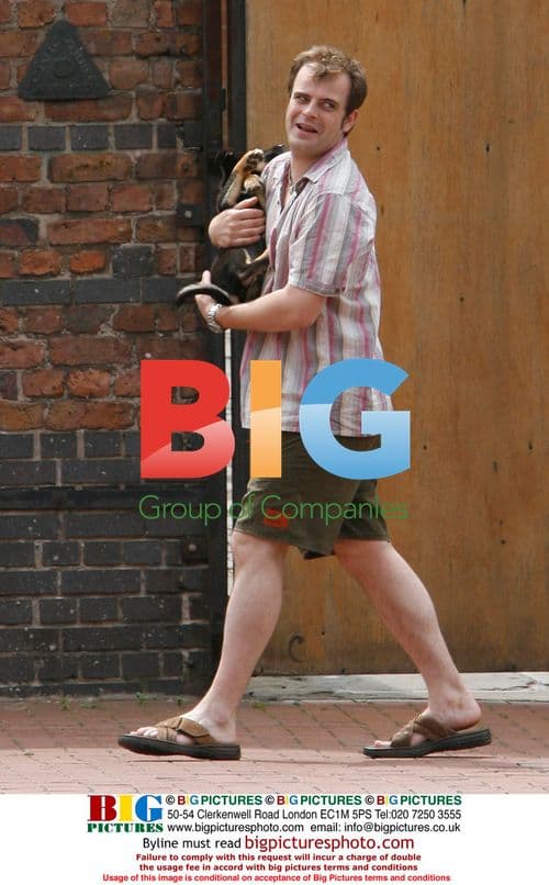 Coronation Street Actors During Break