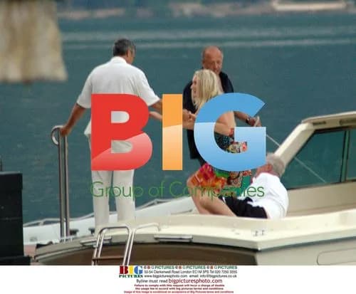 George Clooney Returns to Dock After Boat Trip