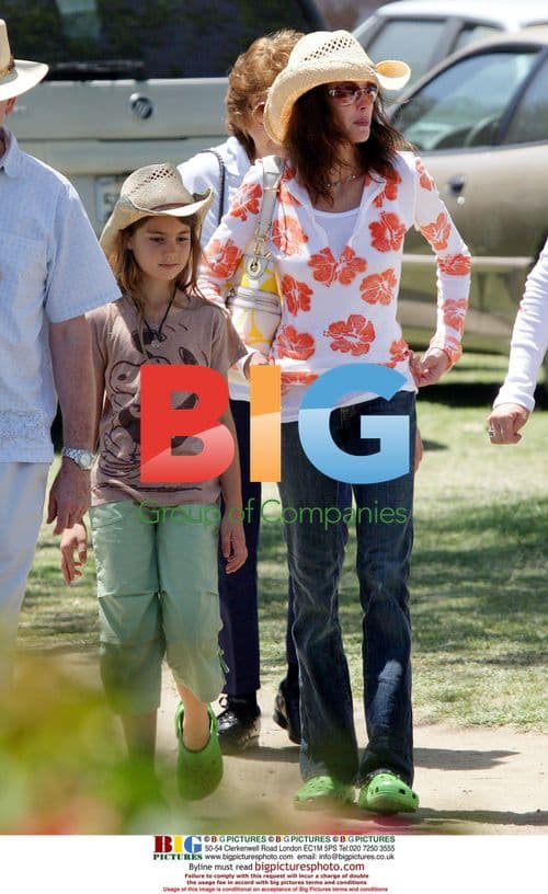 Teri Hatcher Enjoys Family Day at Horse Show
