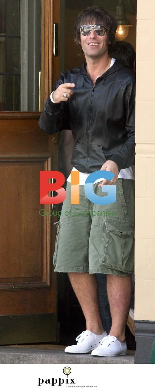 Liam Gallagher Relaxing Ahead of World Cup Game