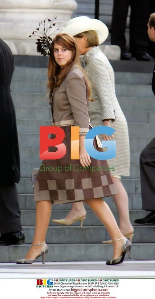 Princess Beatrice and Sophie Countess of Wessex at Queen's 80th birthday
