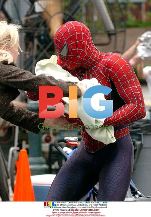 Spiderman Saves Baby in NYC