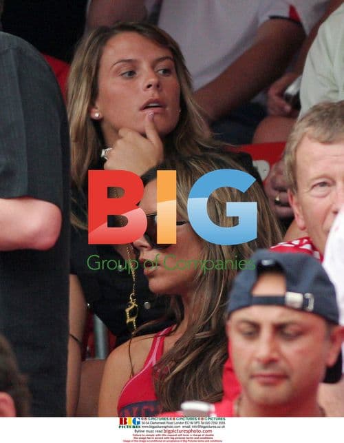 Victoria Beckham and Coleen McCloughlin at World Cup