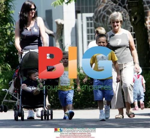 Beckham Boys Enjoy Family Outing in Germany