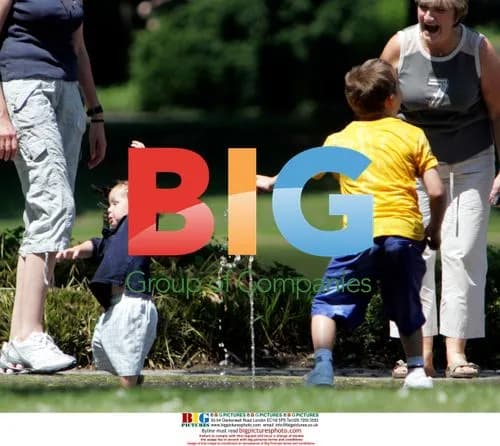 Beckhams Enjoy Park Outing in Germany
