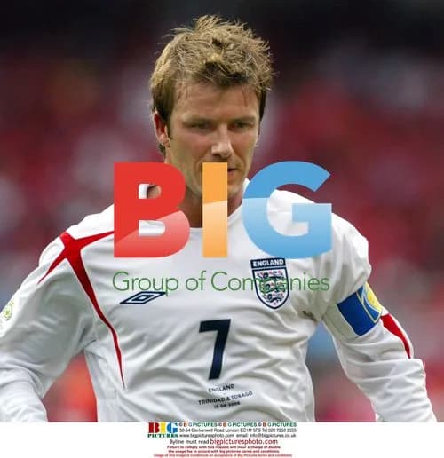 David Beckham waits for World Cup play