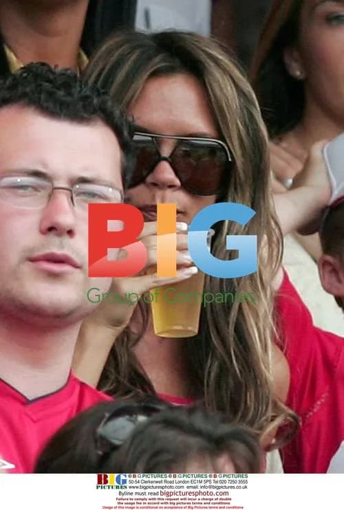 Victoria Beckham and sons at 2006 World Cup game
