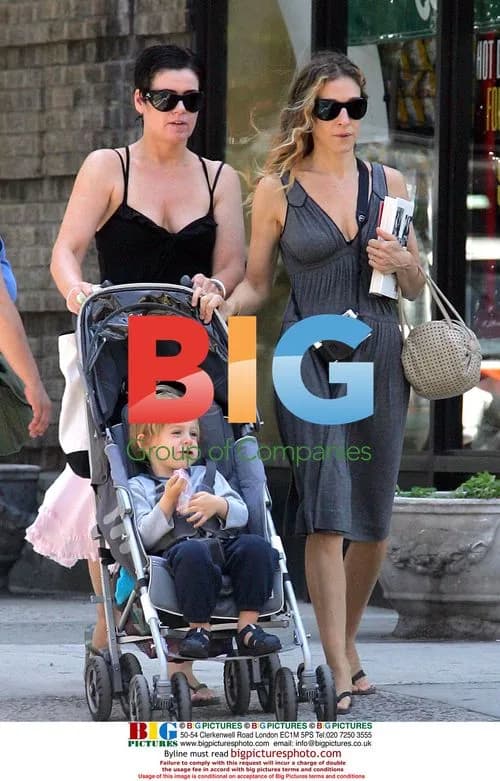 Sarah Jessica Parker and Nanny Pick Up Son James