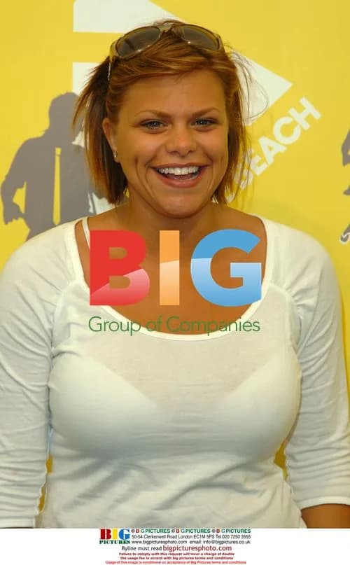 Jade Goody at T4 on the Beach